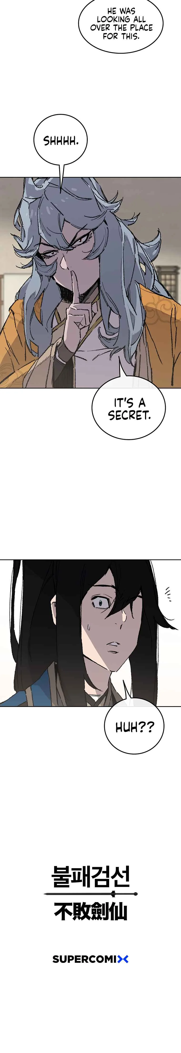 The Undefeatable Swordsman Chapter 102 page 27