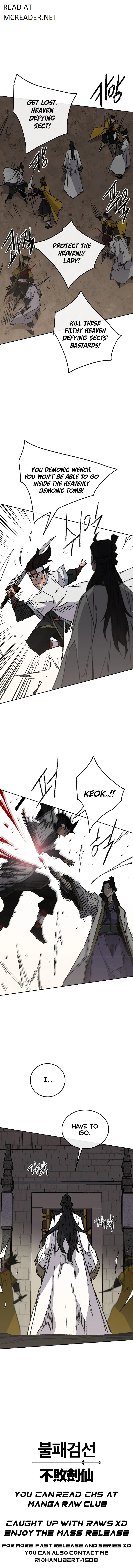 The Undefeatable Swordsman Chapter 114 page 10