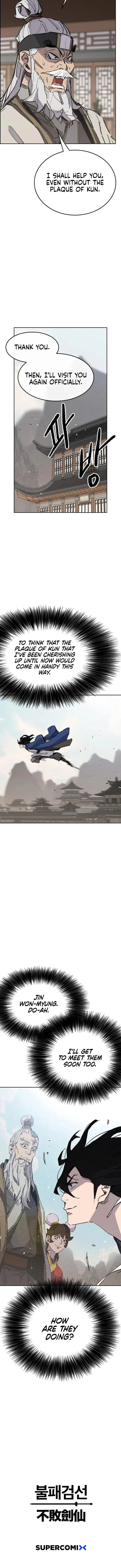 The Undefeatable Swordsman Chapter 151 page 22