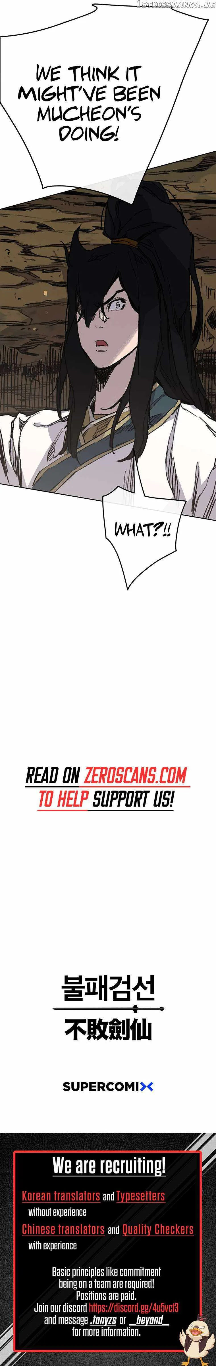 The Undefeatable Swordsman Chapter 170 page 33