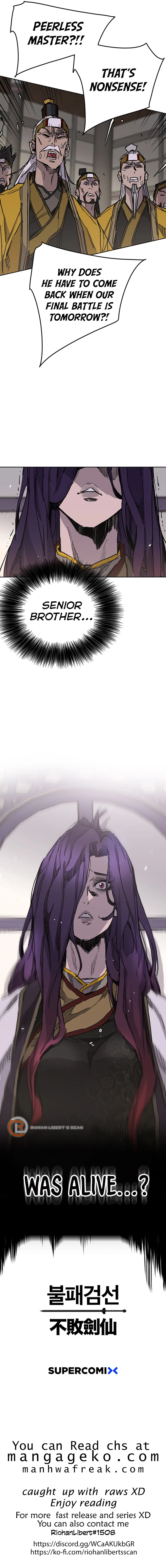 The Undefeatable Swordsman Chapter 182 page 11