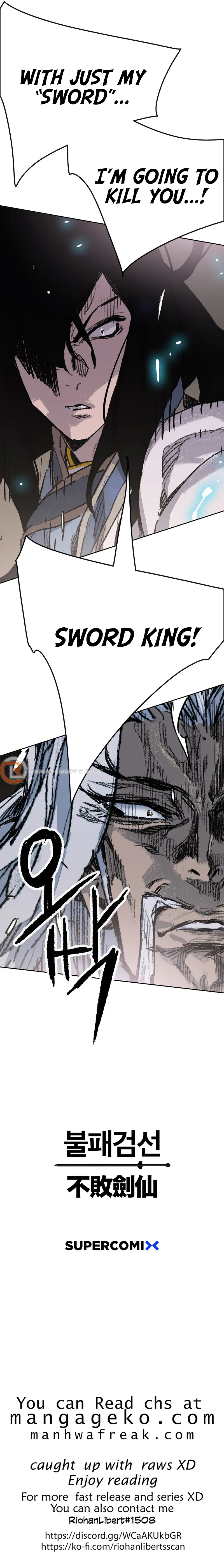 The Undefeatable Swordsman Chapter 188 page 13