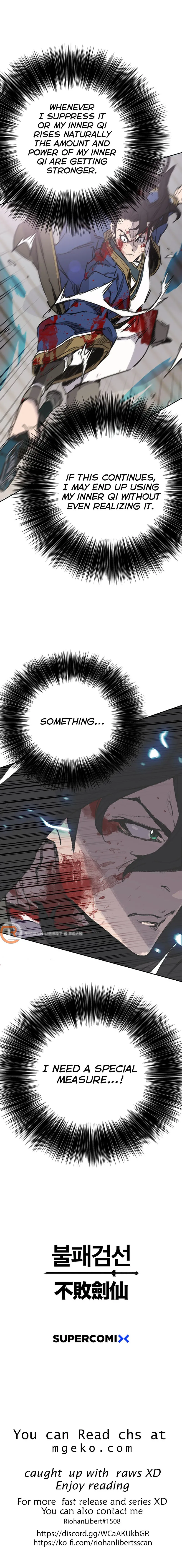 The Undefeatable Swordsman Chapter 201 page 13