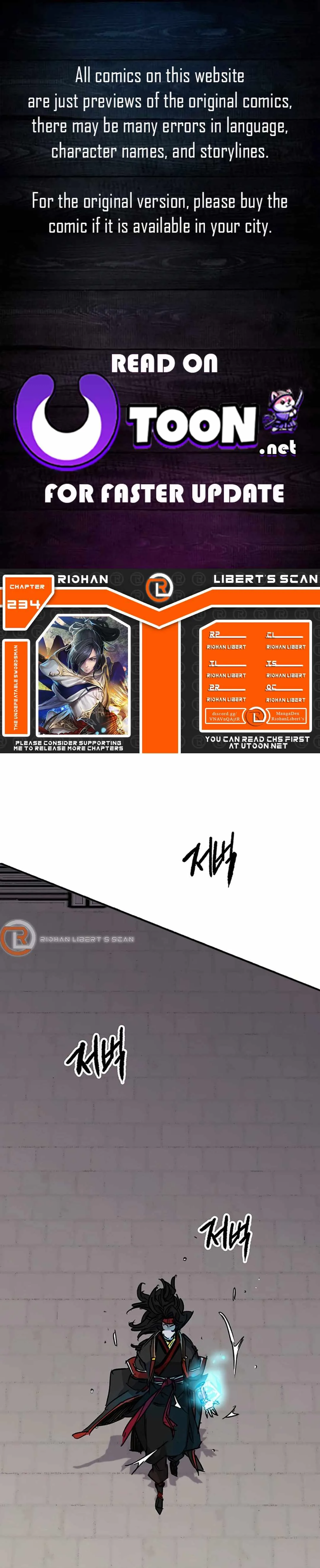 The Undefeatable Swordsman Chapter 234 page 2