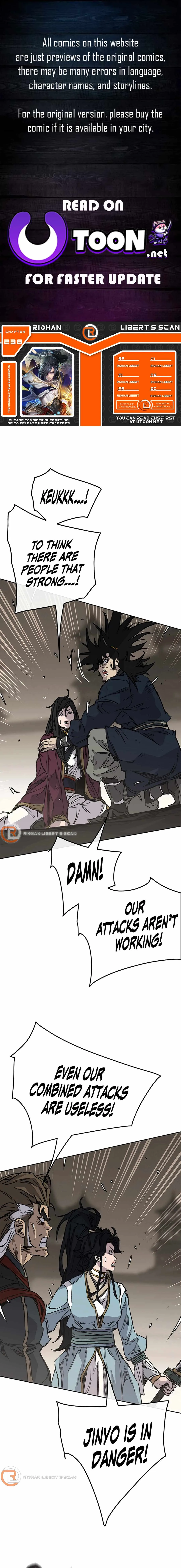 The Undefeatable Swordsman Chapter 238 page 2