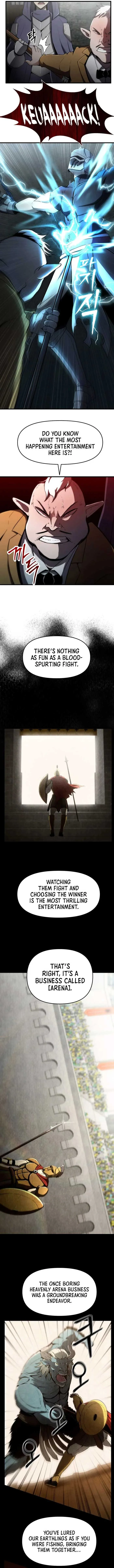 The Unexpectedly Strong Knight in the Elf’s Arena Chapter 6 page 3