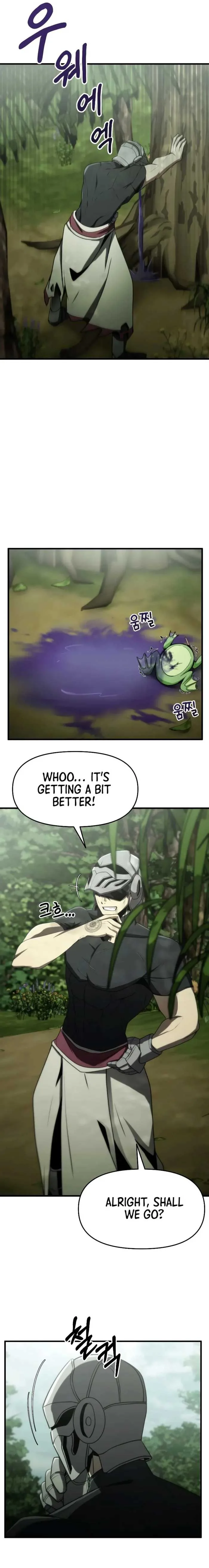 The Unexpectedly Strong Knight in the Elf’s Arena Chapter 7 page 15