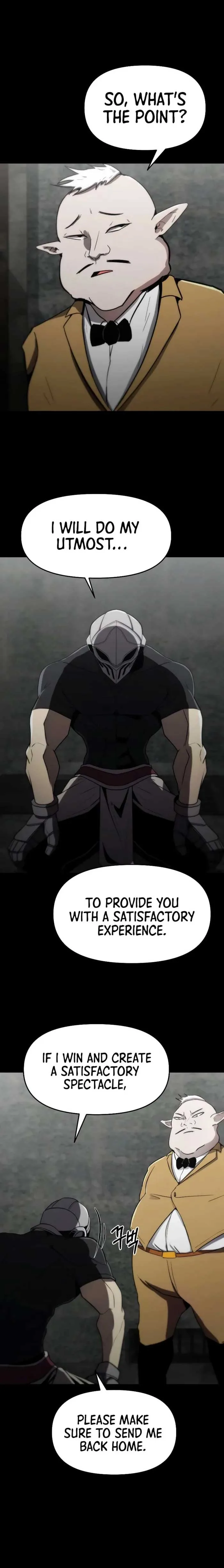 The Unexpectedly Strong Knight in the Elf’s Arena Chapter 7 page 6