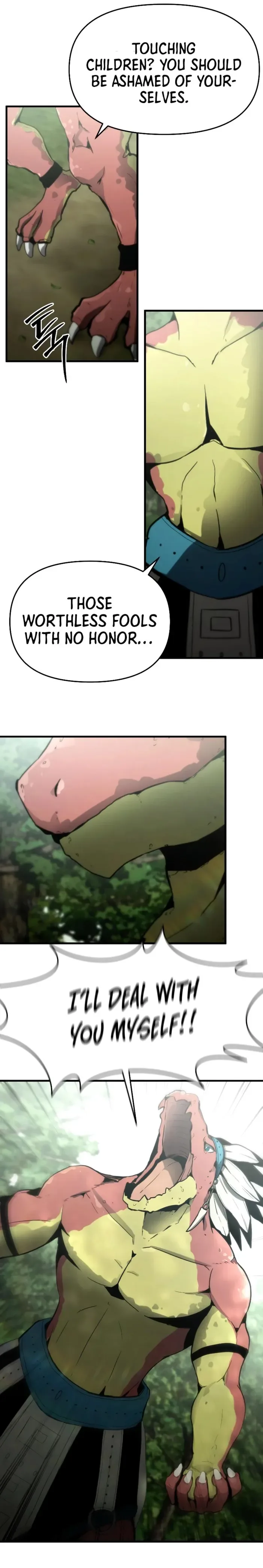 The Unexpectedly Strong Knight in the Elf’s Arena Chapter 8 page 14