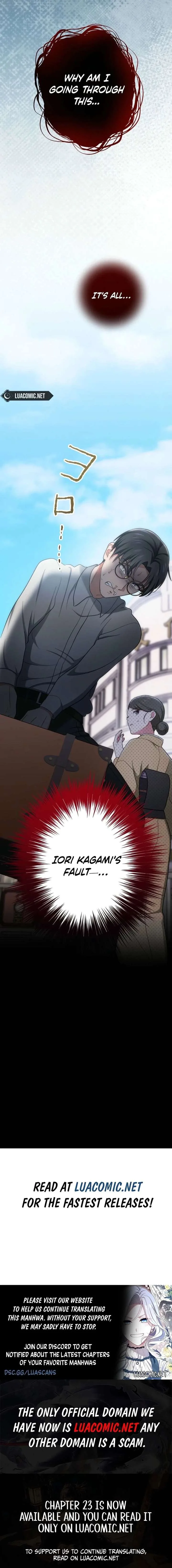 The Unfortunate Aristocratic Lady Turns Back Time and Rises Again Chapter 20 page 20