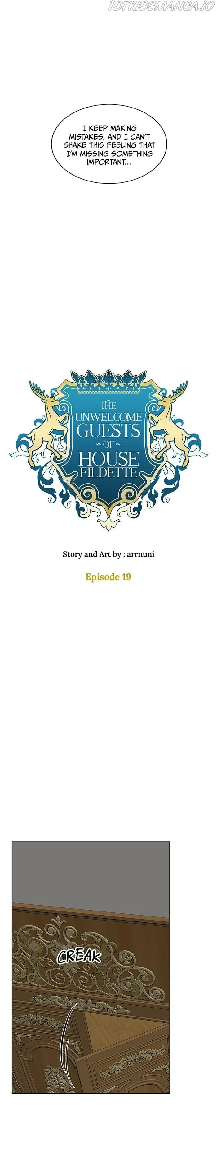 The Unwelcome Guests of House Fildette Chapter 19 page 19
