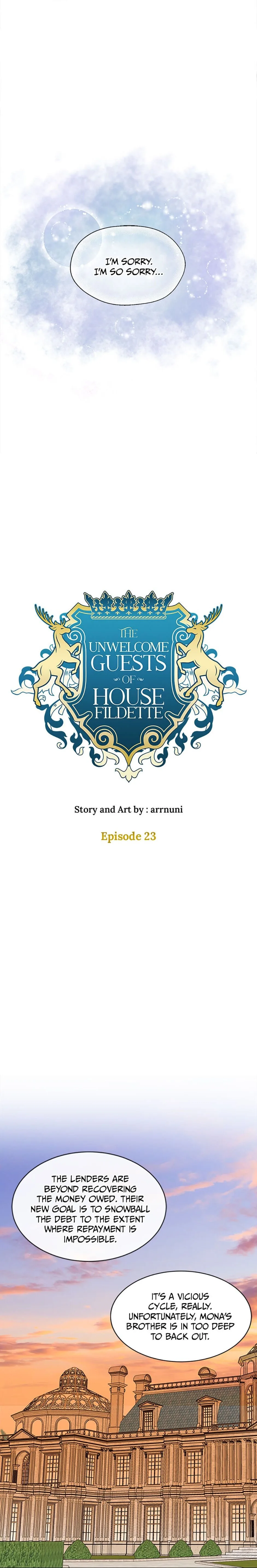 The Unwelcome Guests of House Fildette Chapter 23 page 7