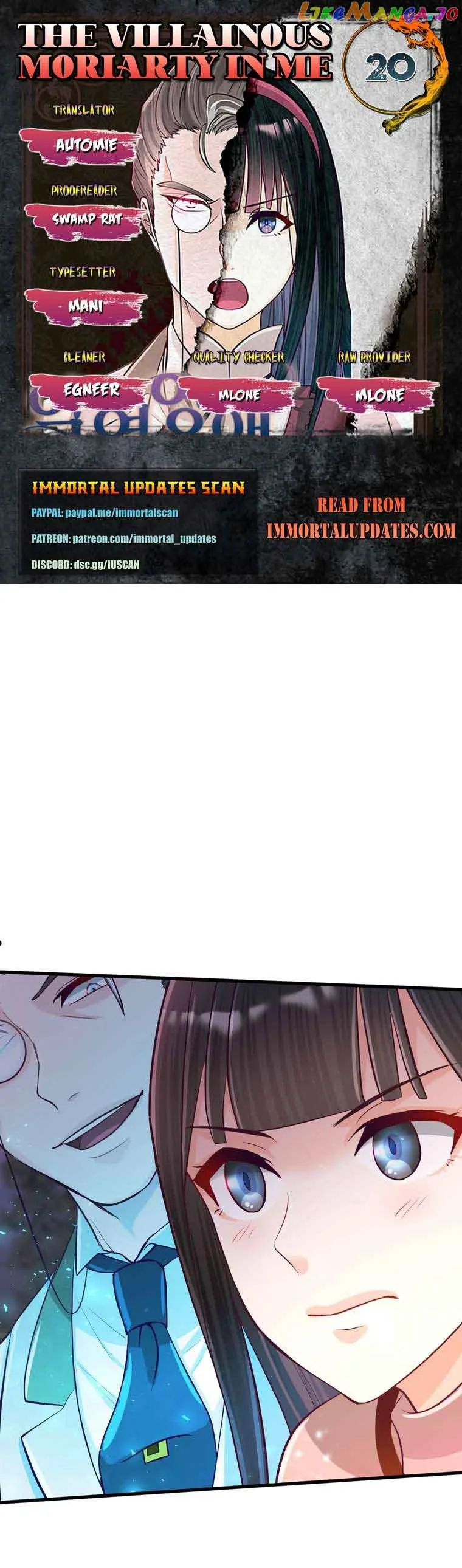 The Villainous Moriarty in Me Chapter 20 page 2