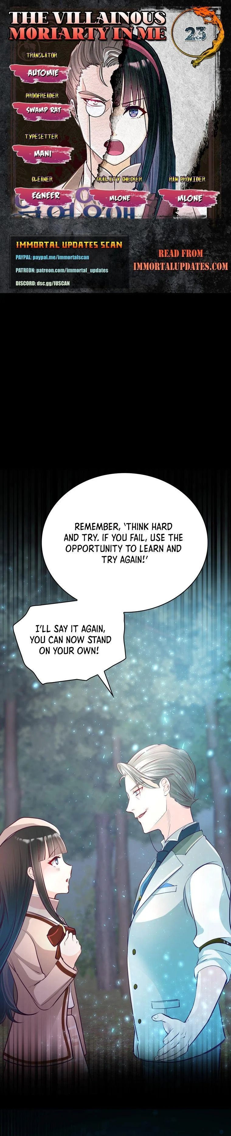 The Villainous Moriarty in Me Chapter 23 page 2
