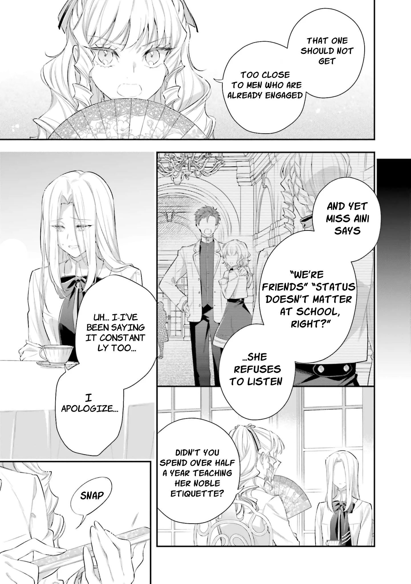 The Villainous Noble Ladies Will Not Waver Chapter 1 page 14