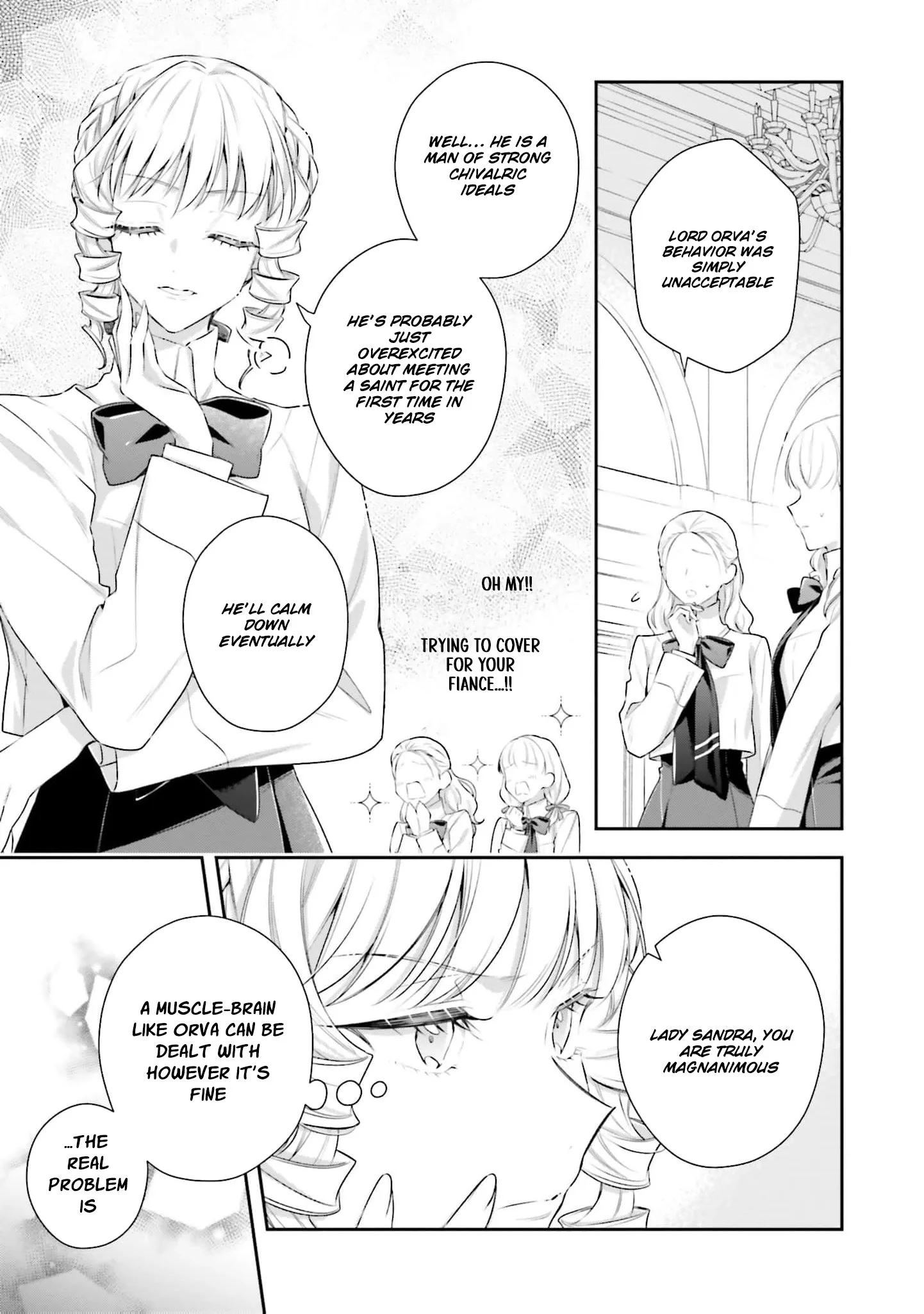The Villainous Noble Ladies Will Not Waver Chapter 6 page 4