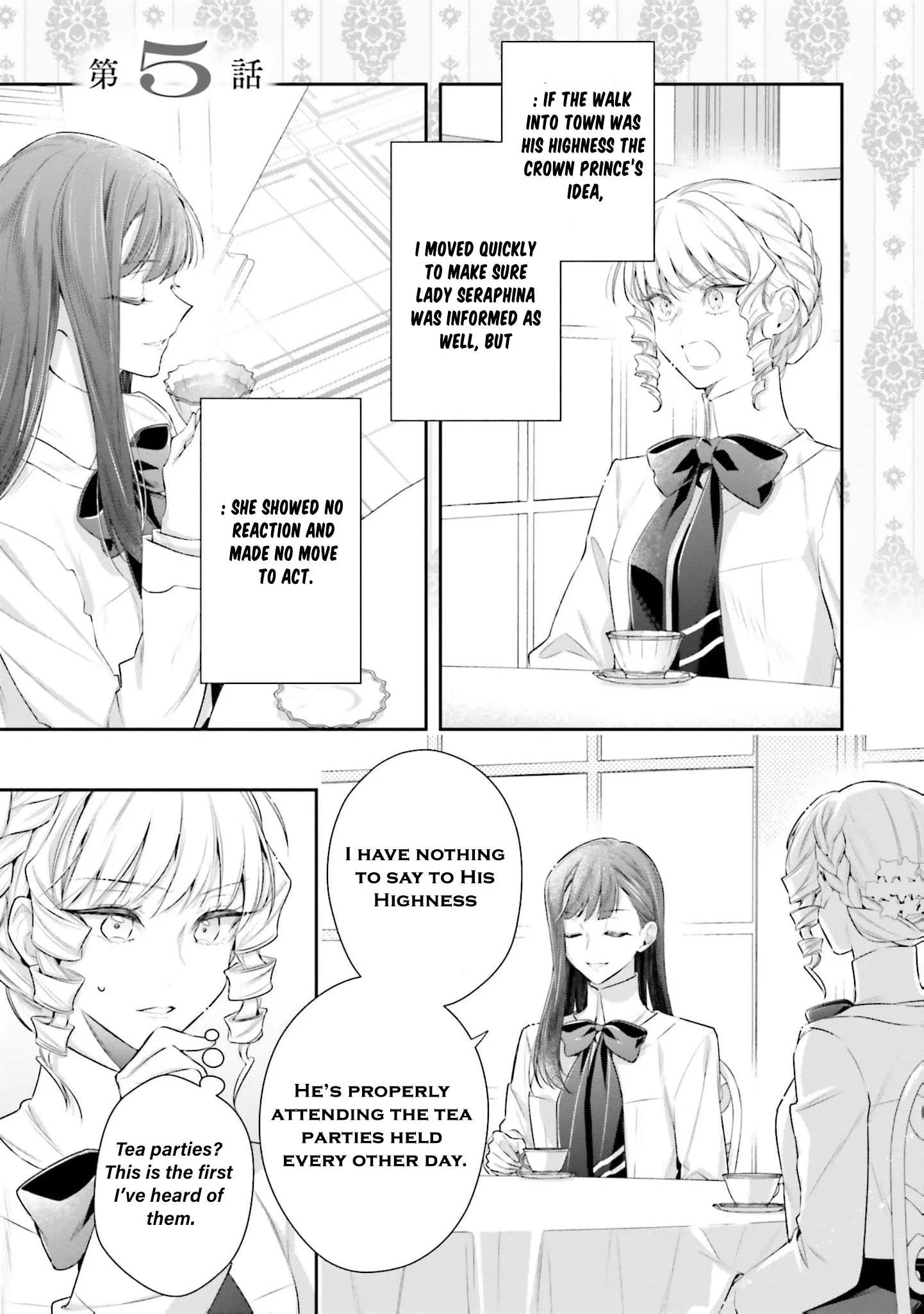 The Villainous Noble Ladies Will Not Waver Chapter 9 page 4