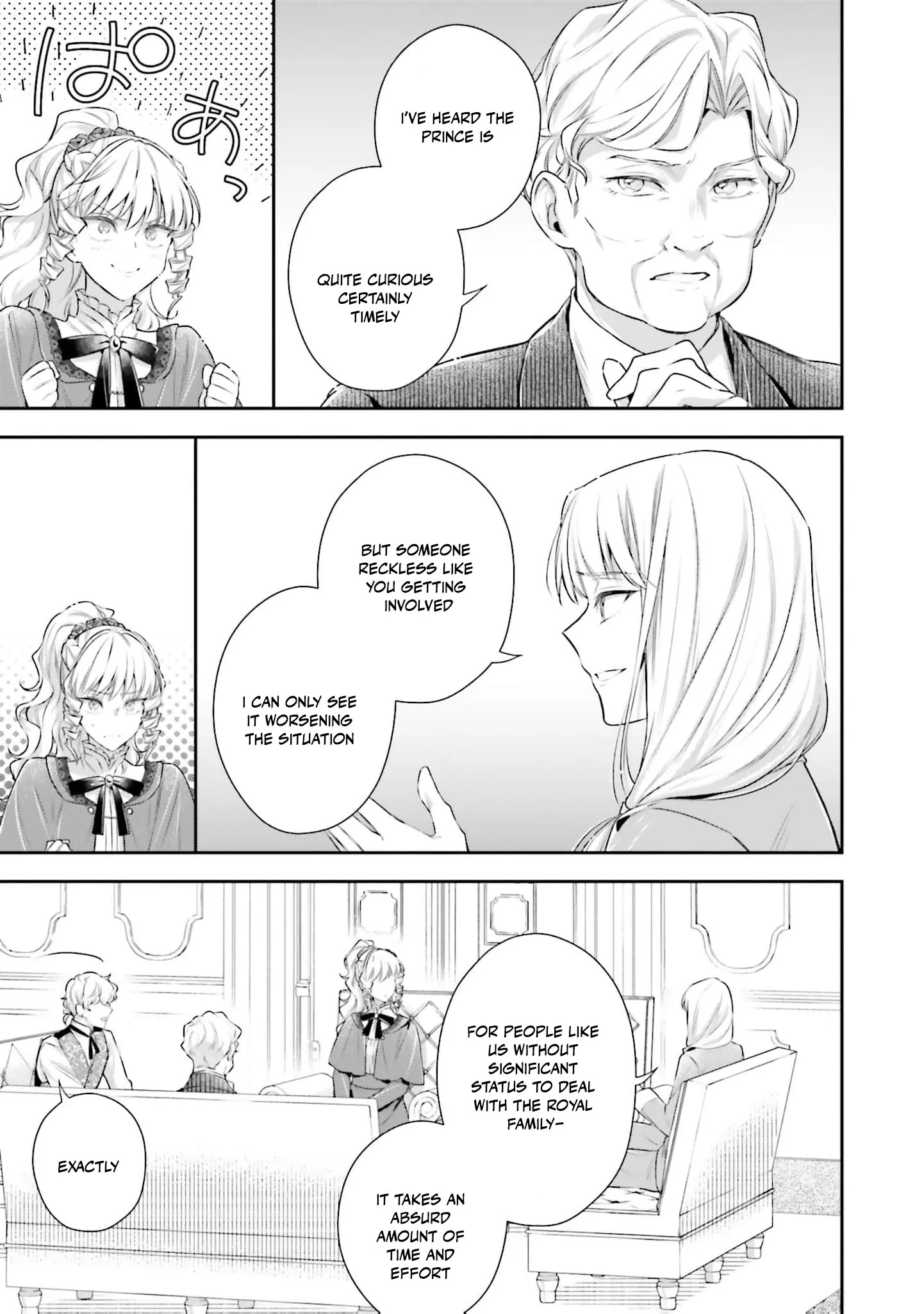 The Villainous Noble Ladies Will Not Waver Chapter 10 page 4