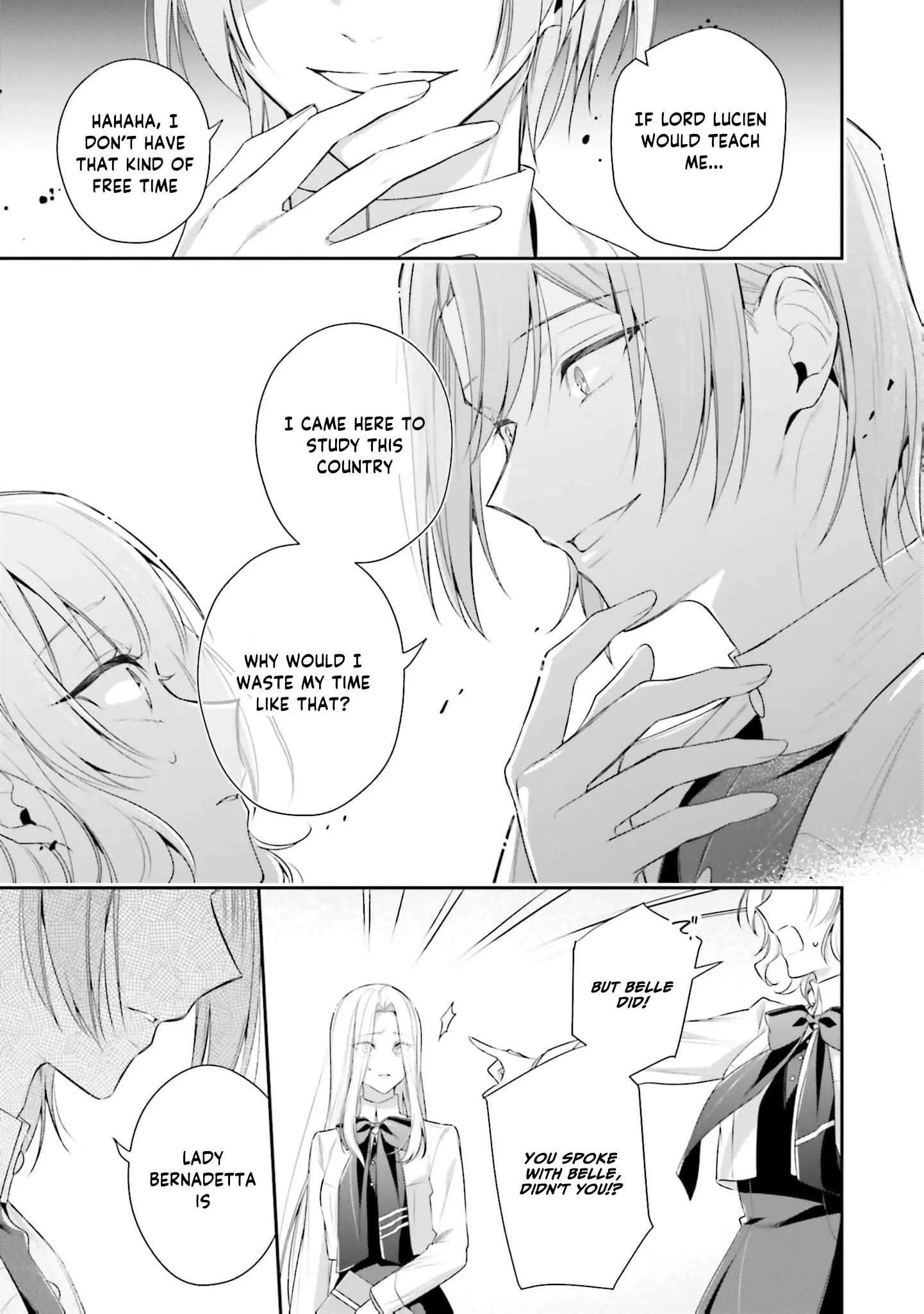 The Villainous Noble Ladies Will Not Waver Chapter 18 page 8