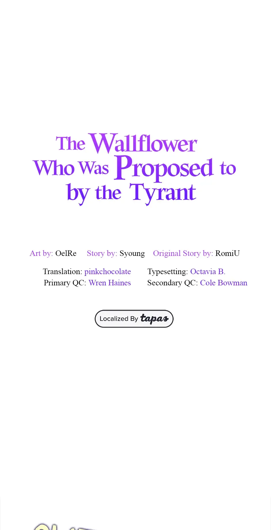 The Wallflower Who Was Proposed to by the Tyrant Chapter 35 page 2