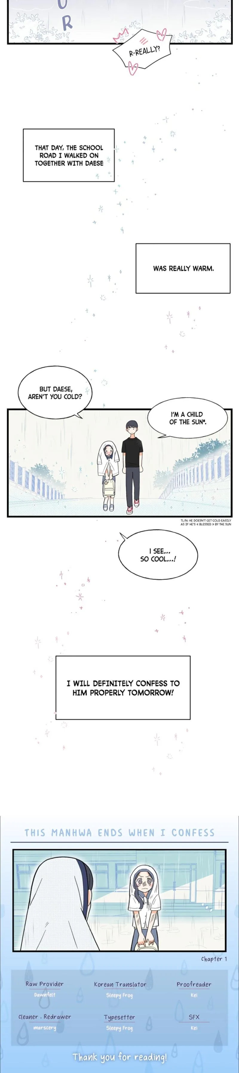 This Manhwa Ends When I Confess Chapter 1 page 12